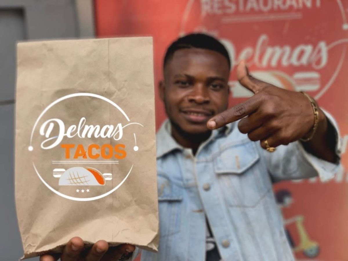 Sachet à emporter Delmas Tacos